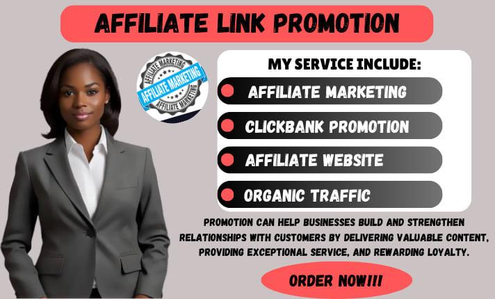 I Will Promote Your Affiliate Website, Referral Links, and Amazon Affiliate Links