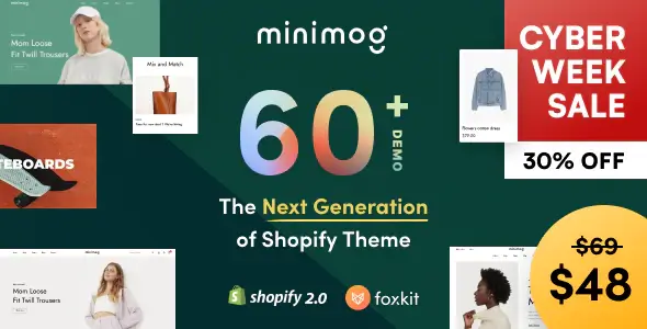 Minimog – Next-gen Multipurpose Shopify theme grade-A Latest version download