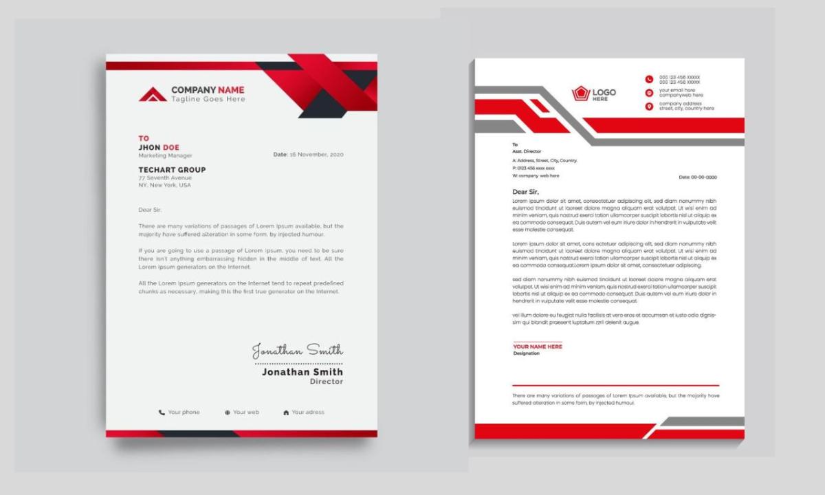 I Will Design a Professional Business Letterhead