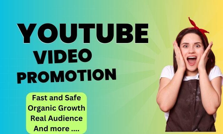 I Will YouTube Video Promotion for Organic Growth