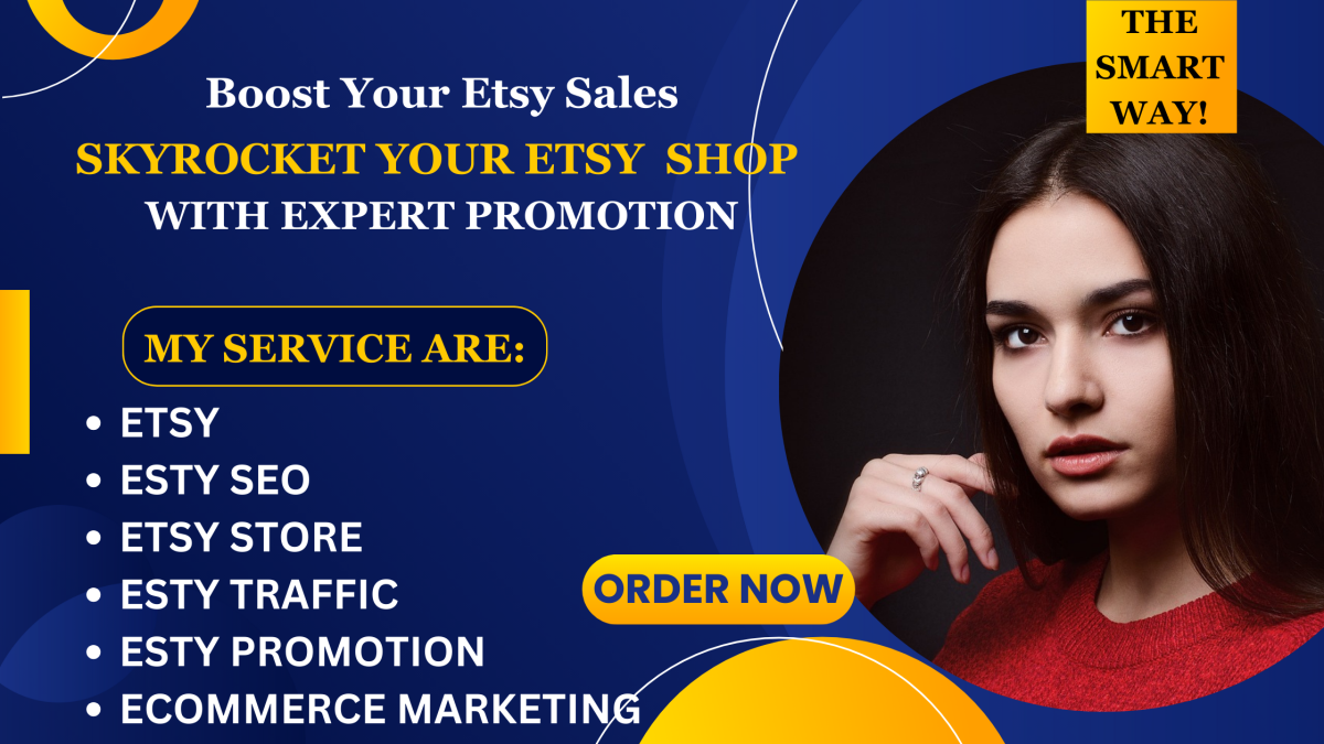 I Will Do Etsy Promotion, Etsy Shop Promotion, Ecommerce Marketing, Boost Etsy Sales