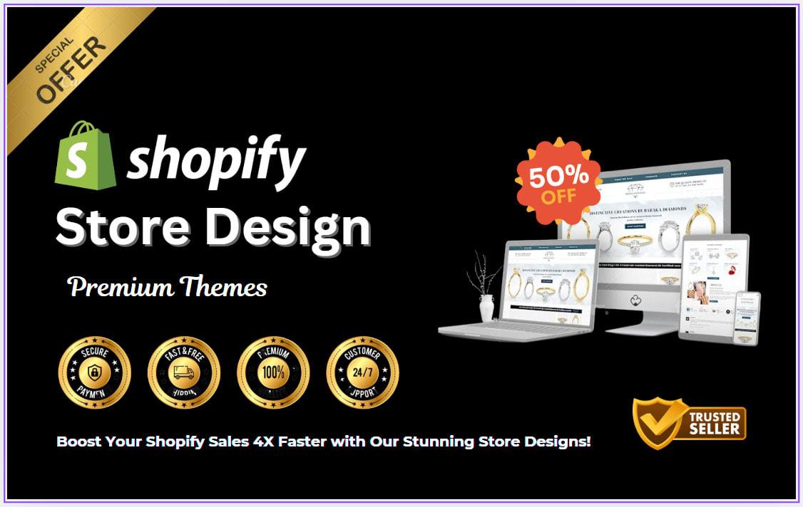 I Will Setup Your Shopify Store or Shopify Website