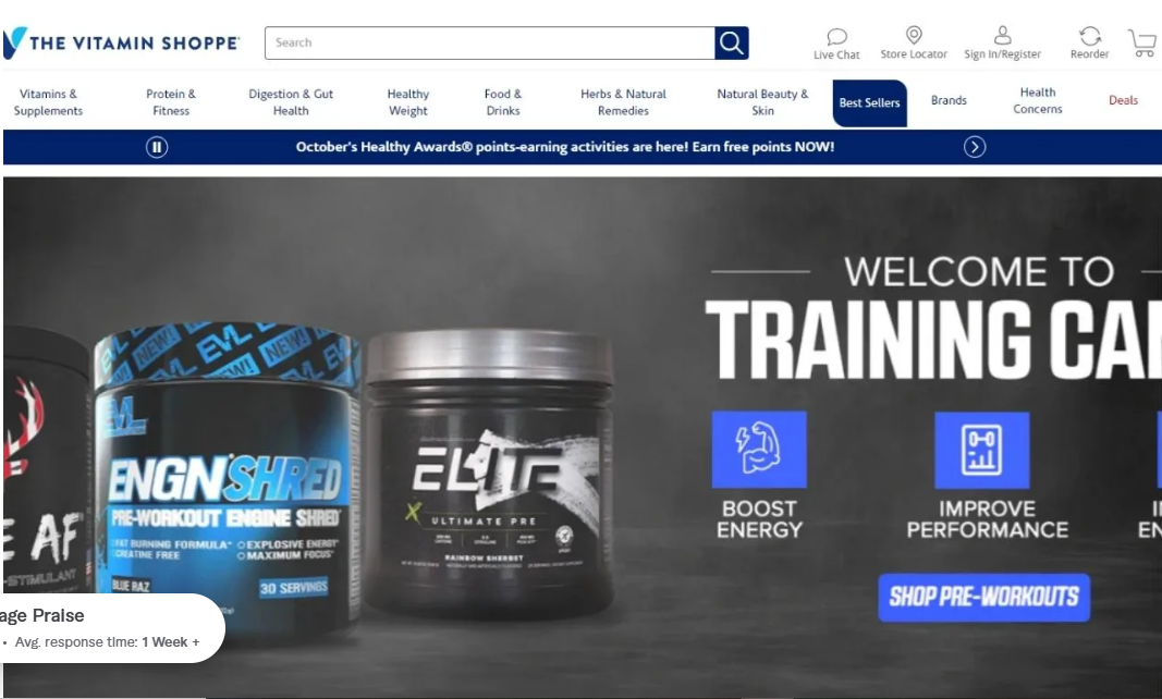 I Will Build a Nutritional Supplement Shopify Store – Vitamin & Health Store