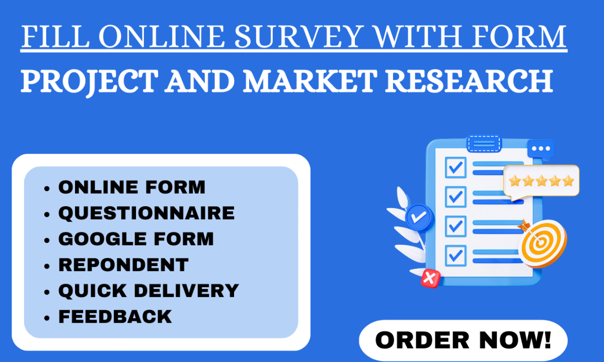 I Will Conduct an Online Survey to Gather Over 1000 USA Respondents for Market Research