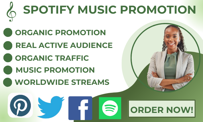 Do Organic Spotify Music Promotion to Boost Spotify Music