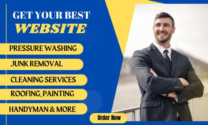 I Will Build Construction, Roofing, Plumbing, and Handyman Wix Websites