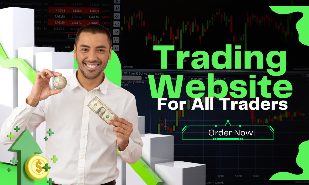 Develop Forex Trading Website, Cryptocurrency Website, and Raffle Draw Landing Page