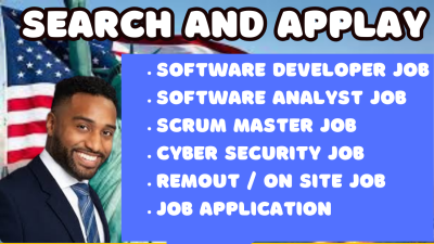 I Will Search and Apply for Cybersecurity Job Opportunities (On-Site, Hybrid, and Remote)