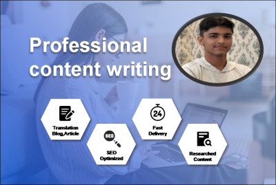 I Will Do Data Entry, Translation, Blog Writing, Email Copy Paste, and More!