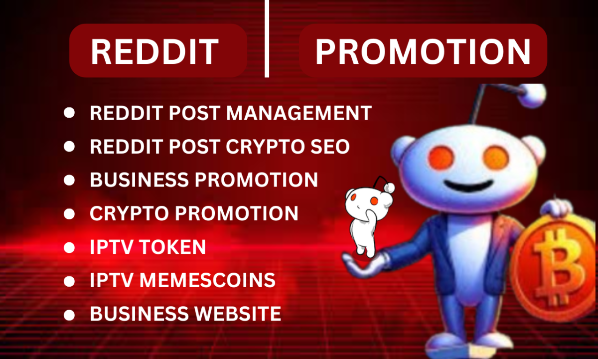 I Will Manage Posts for Your Crypto Token, SEO, IPTV, and Memecoins Business Website