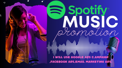 I Will Do Spotify Music Promotion Through Effective Ads Campaign