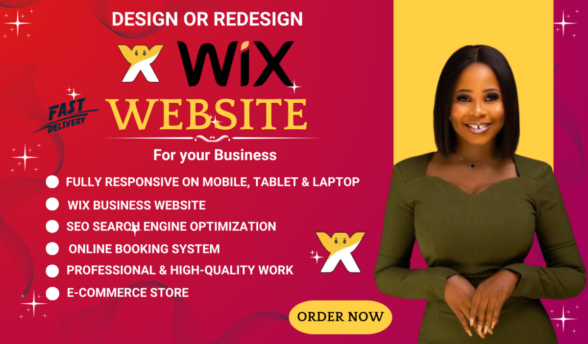 I Will Wix Website Design, Redesign, and Development