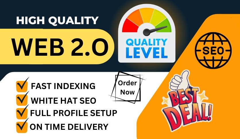 I Will Create High Quality Contextual Web 2.0 Backlinks for Your Website Ranking