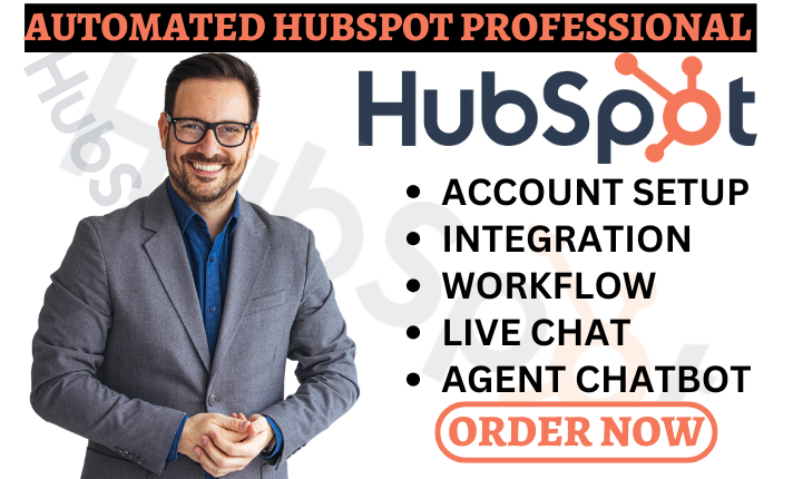 I Will Do HubSpot Live Chat Agent Chatbot Integration for HubSpot Website Bot Automation