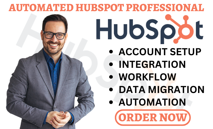 I Will Do HubSpot Workflow Automation and Task Automation for Lead and Contact Management