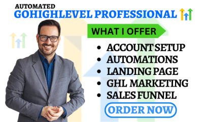 I Will Create GoHighLevel Product Store Listings and Sales Funnel Marketing Automation