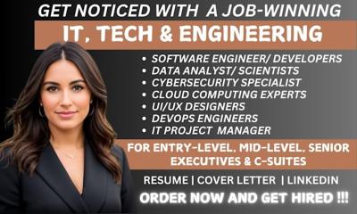 Expert Resume Writing Services for Software Engineers, Executives, and Tech Professionals in FAANG