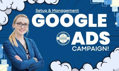 I Will Set Up Google Ads Campaign, Manage AdWords, and Optimize PPC