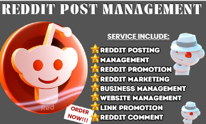 I Will Manage Reddit Posts for Your Business, eCommerce, IPTV, Website, Product Links, and Apps