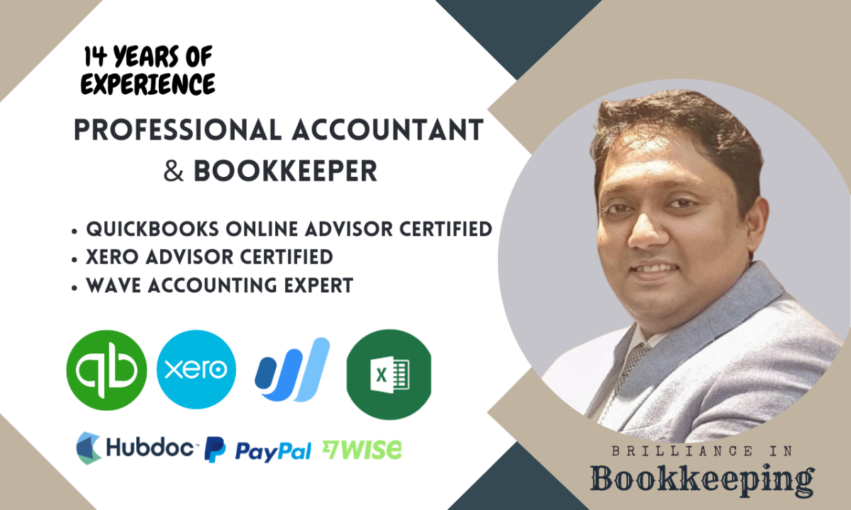 I Will Do Bookkeeping and Accounting Through QuickBooks Online & Xero