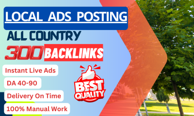 I Will Post Local Ads For Your Business With 100 High Quality Backlinks