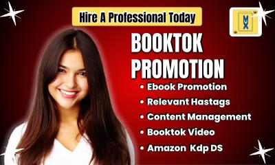 I Will Do eBook Promotion and Marketing with TikTok Ads, Amazon KDP Ads, and BookTok