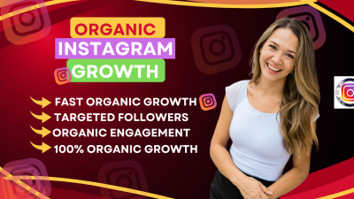 I Will Provide Super Fast Organic Growth for Your Instagram Promotion to Boost Followers and Mass DM