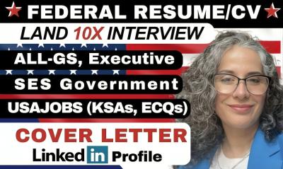 I Will Rewrite Your Resume for Federal Executive Positions in 24 Hours for USAJobs