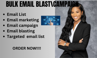 I Will Create and Send High Converting Bulk Email Marketing Campaigns for Maximum Engagement