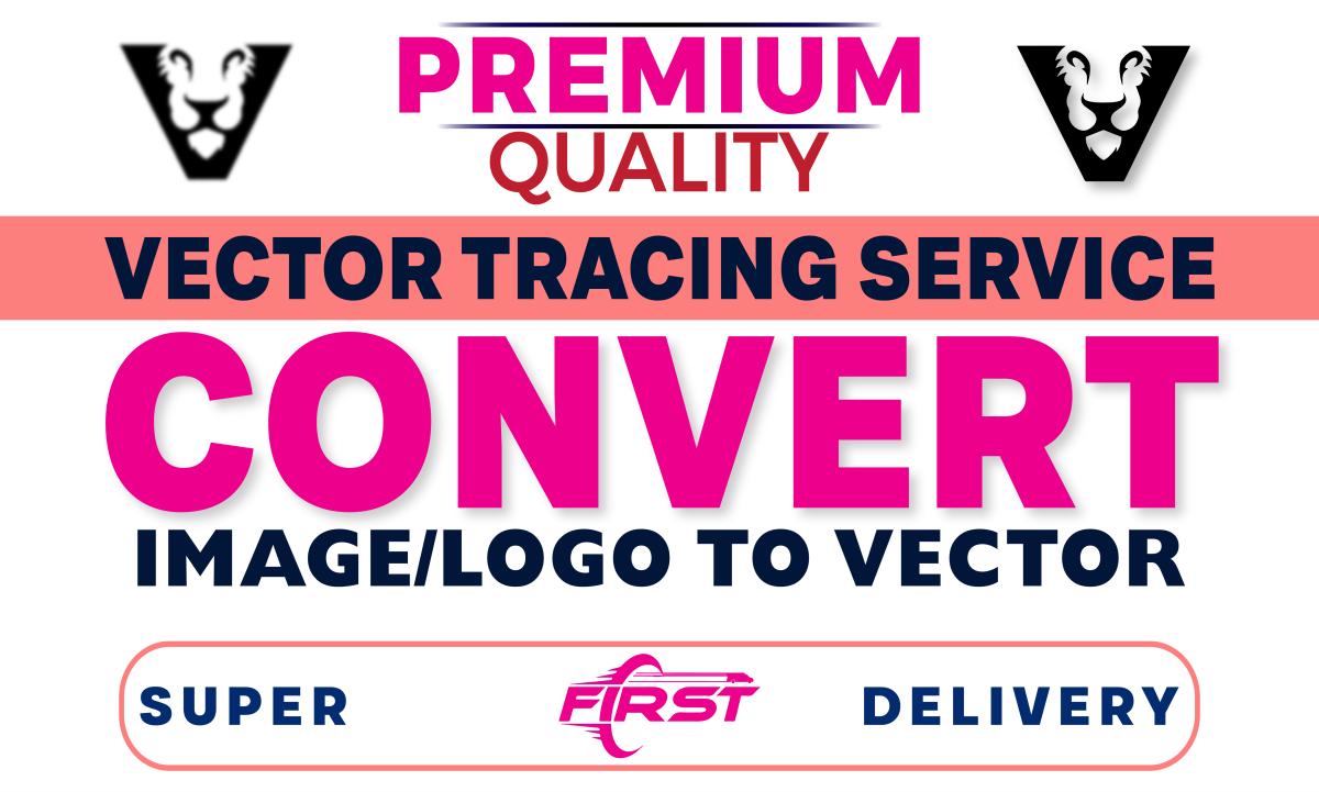 I Will Vector Trace, Convert Your Image to a Vector File