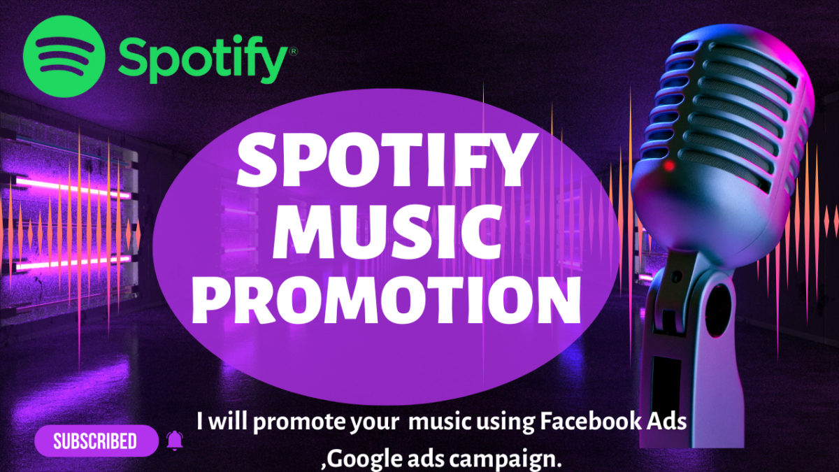 I Will Do Spotify Music Promotion Through Effective Ads Campaign