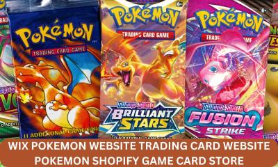 I Will Create a Wix Pokémon Trading Card Website and Shopify Game Store