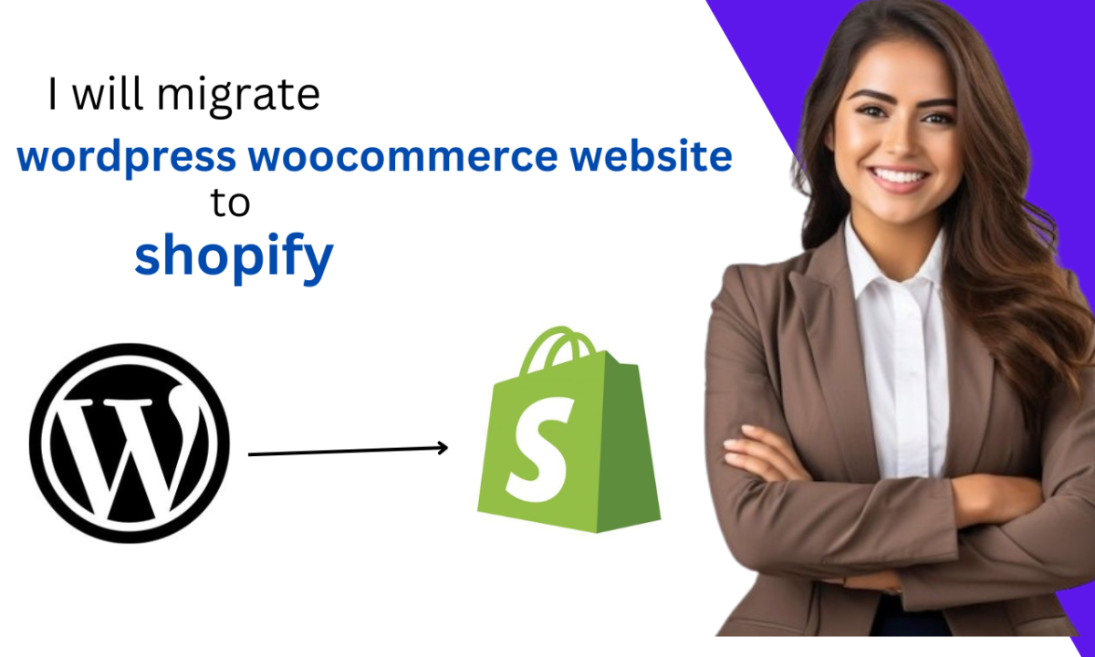 I Will Seamlessly Migrate Your WordPress WooCommerce Website to a Shopify Store