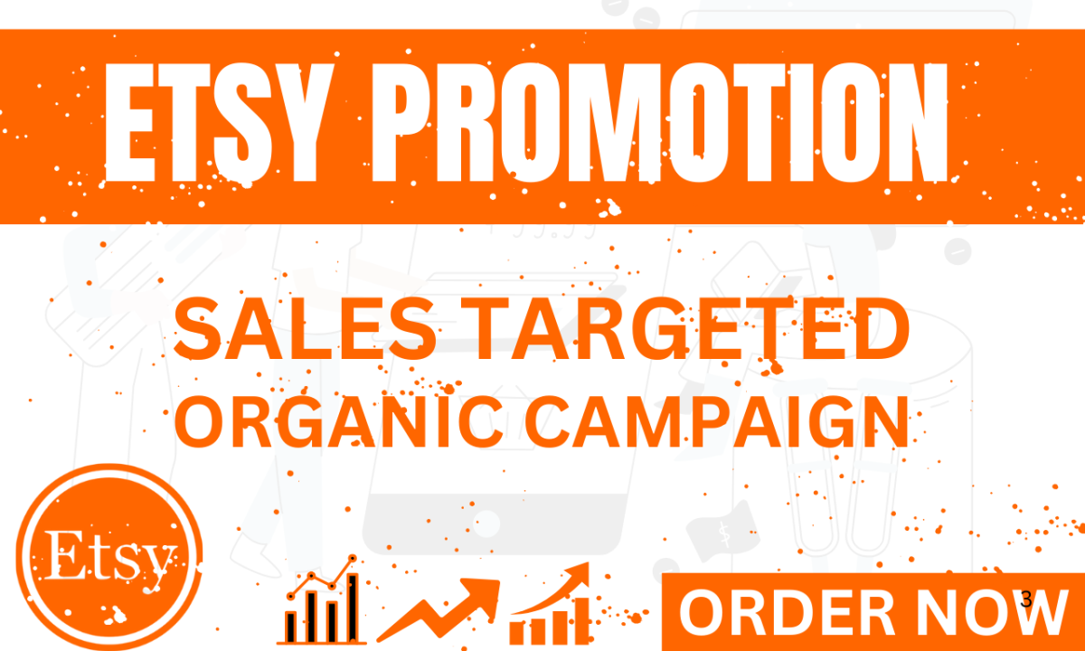 I Will Do Etsy Shop Promotion Campaigns to Boost Etsy Sales