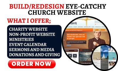 Professional Church Website Design and Development