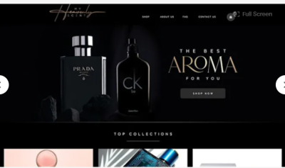 I Will Build a 7 Figure Perfume Shopify Store & Wix Perfume Store for Your Cologne & Fragrance Website