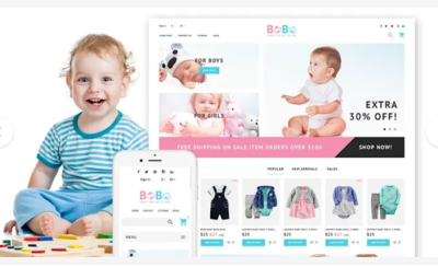 Build Your Dream Baby Clothing, Shoe, and Gift Store Website