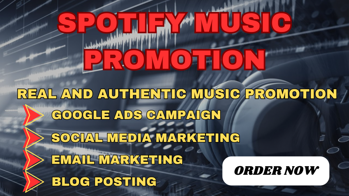 I Will Do Spotify Music Ads, Organic Spotify Music Promotion