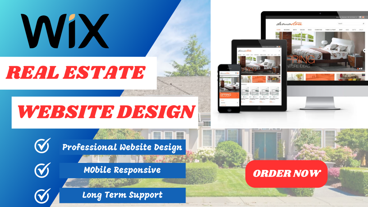 I Will Create a Real Estate Website on Wix with IDX and MLS Integration