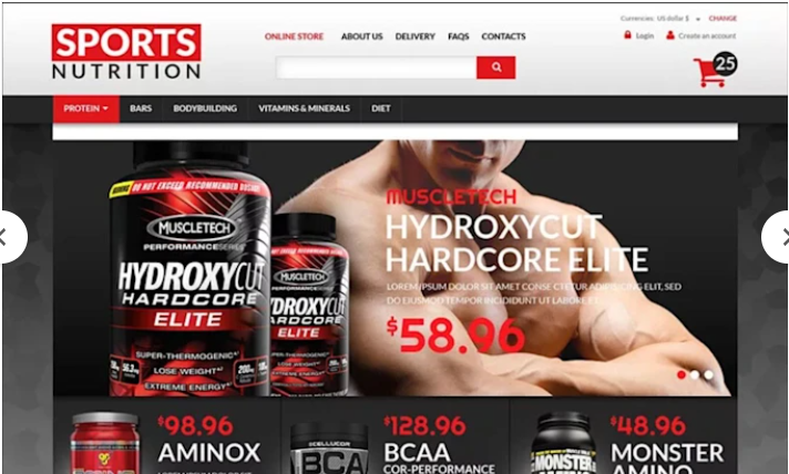 I Will Build a Supplement Shopify Store – Vitamin Supplement Website & Nutraceutical Store