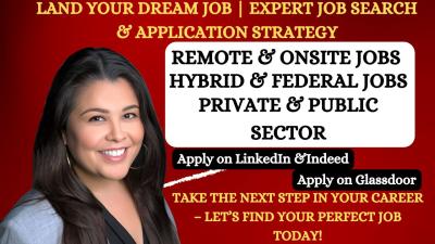 I Will Search and Apply for Remote, Onsite, Hybrid, and Federal IT Project Manager Jobs