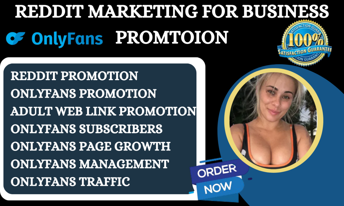 I Will Do Reddit Posts, Boost OnlyFans Page Traffic, Chatter Manager, Fanvue, Twitter Ads