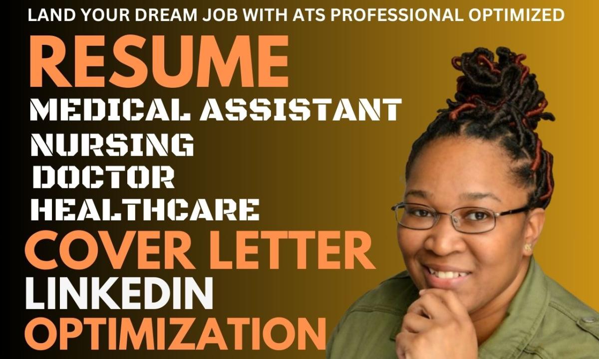 I Will Create a Professional ATS Resume for Medical Doctors and Nurses