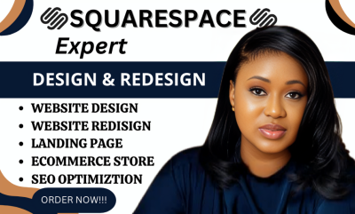 Squarespace Website Design & Squarespace Website Redesign