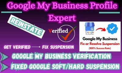 I Will Fix Suspended GMB and Reinstate Your Google My Business Profile