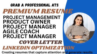 I Will Craft an Impeccable Project Management Resume, Product Manager Resume, and Cover Letter