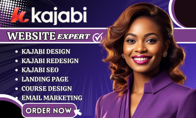 Kajabi Website Design & Redesign | Kajabi Sales Funnel Creation