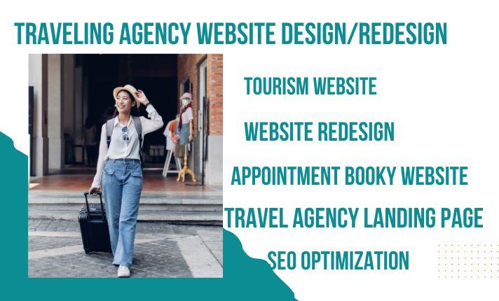 I Will Develop a Travel Agency, Tourism, and Booking Website with SEO