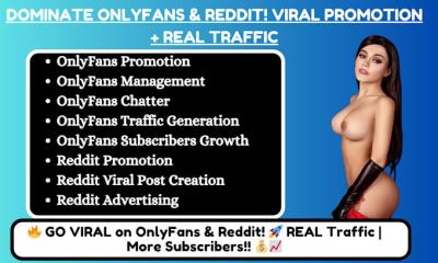 I Will Craft Captivating Reddit Posts for Your OnlyFans, Fansly, and Fanvue as Your Social Media Manager