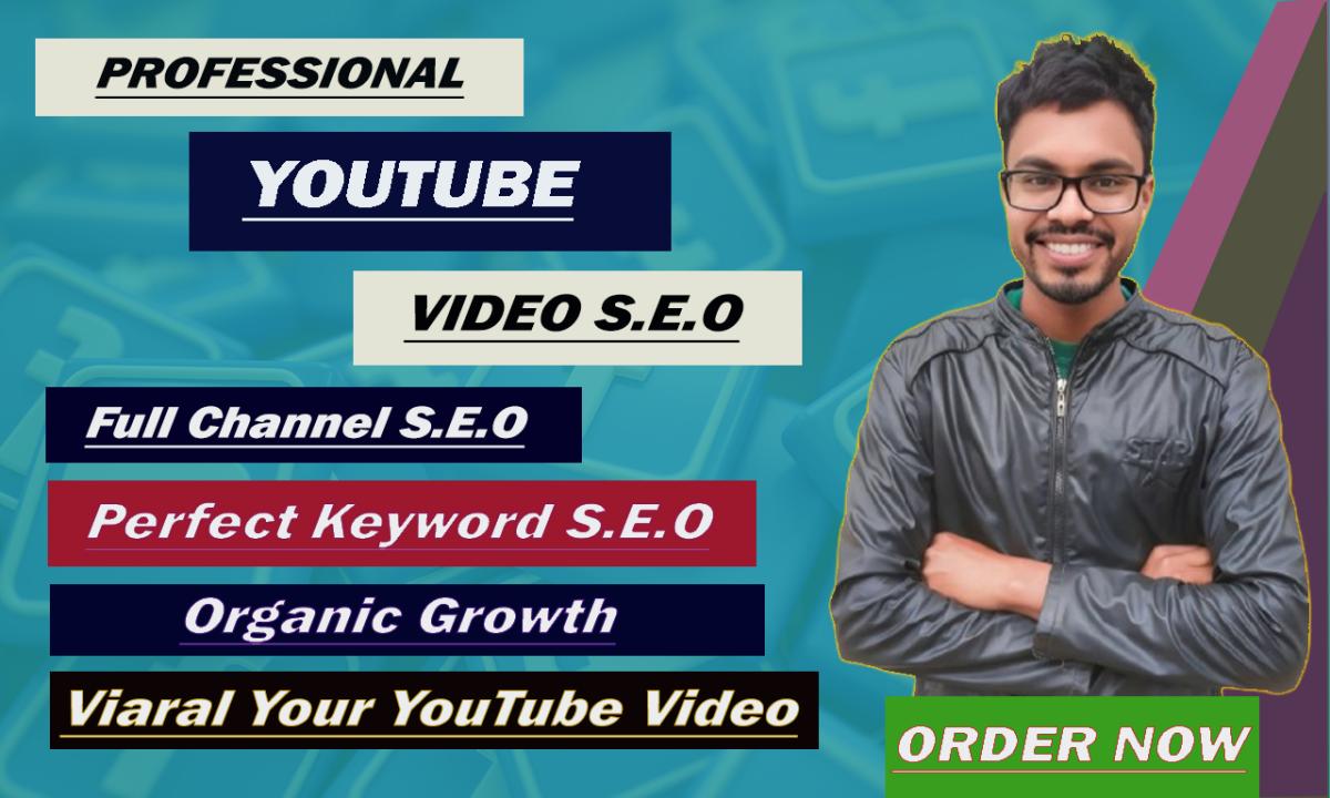 I Will Provide Expert YouTube SEO, Video Optimization, and Monetization Services